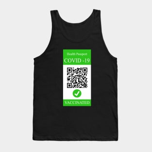 Covid passport Tank Top